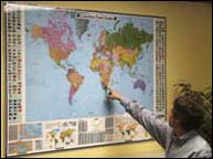 World Travel Wall Map